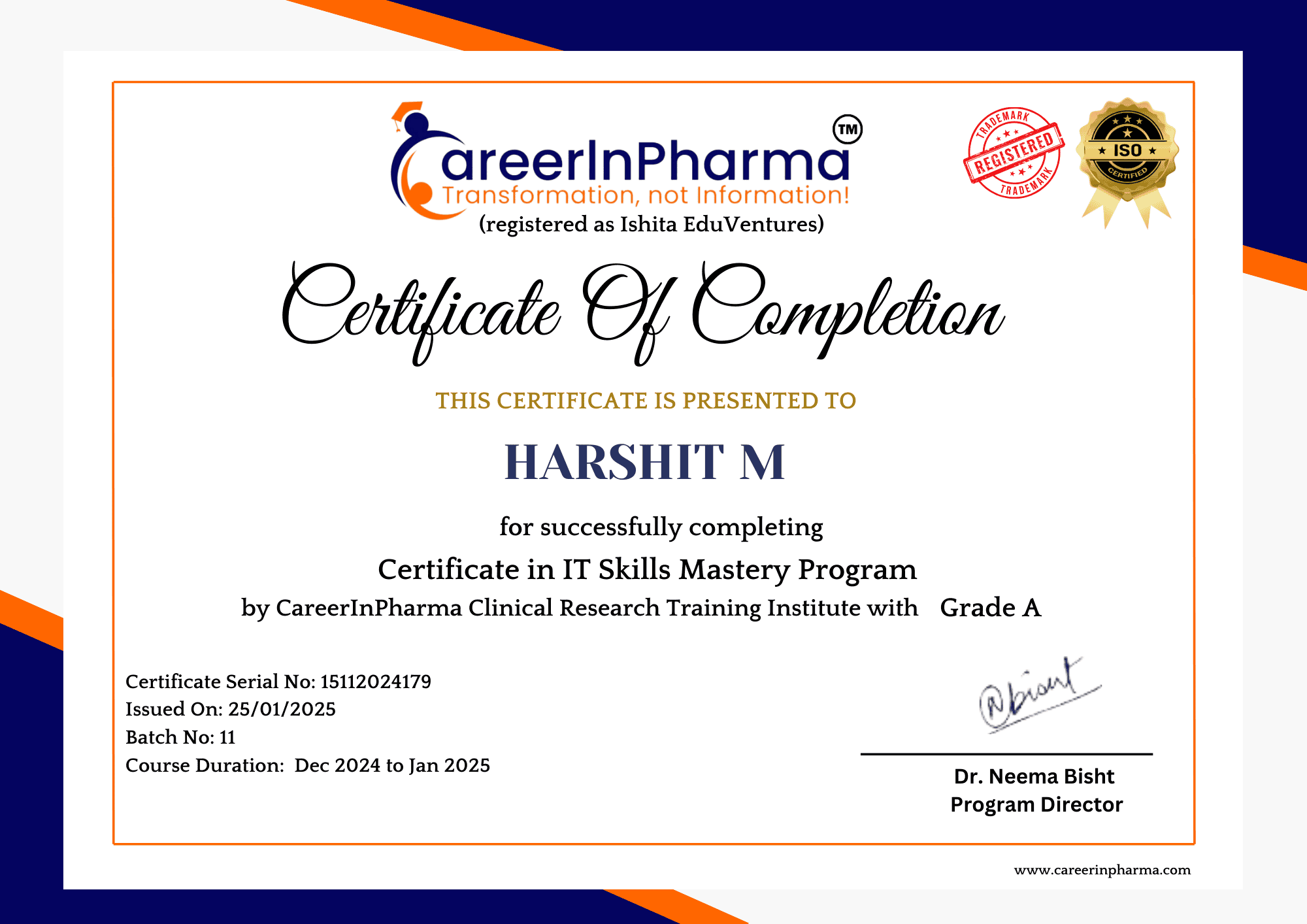 Copy of SS Course Certificate