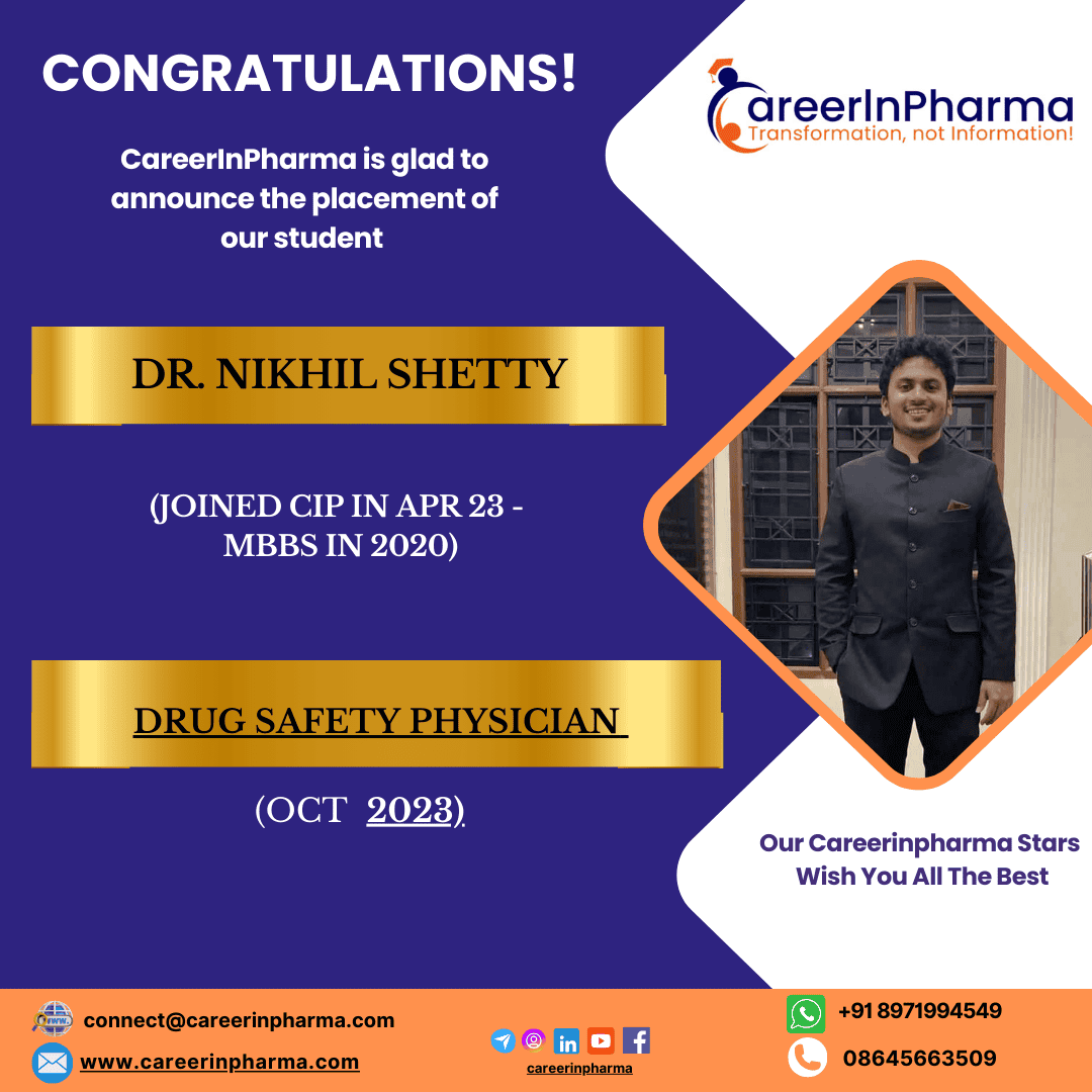 Job Placements Post Dr. NIKHIL SHETTY